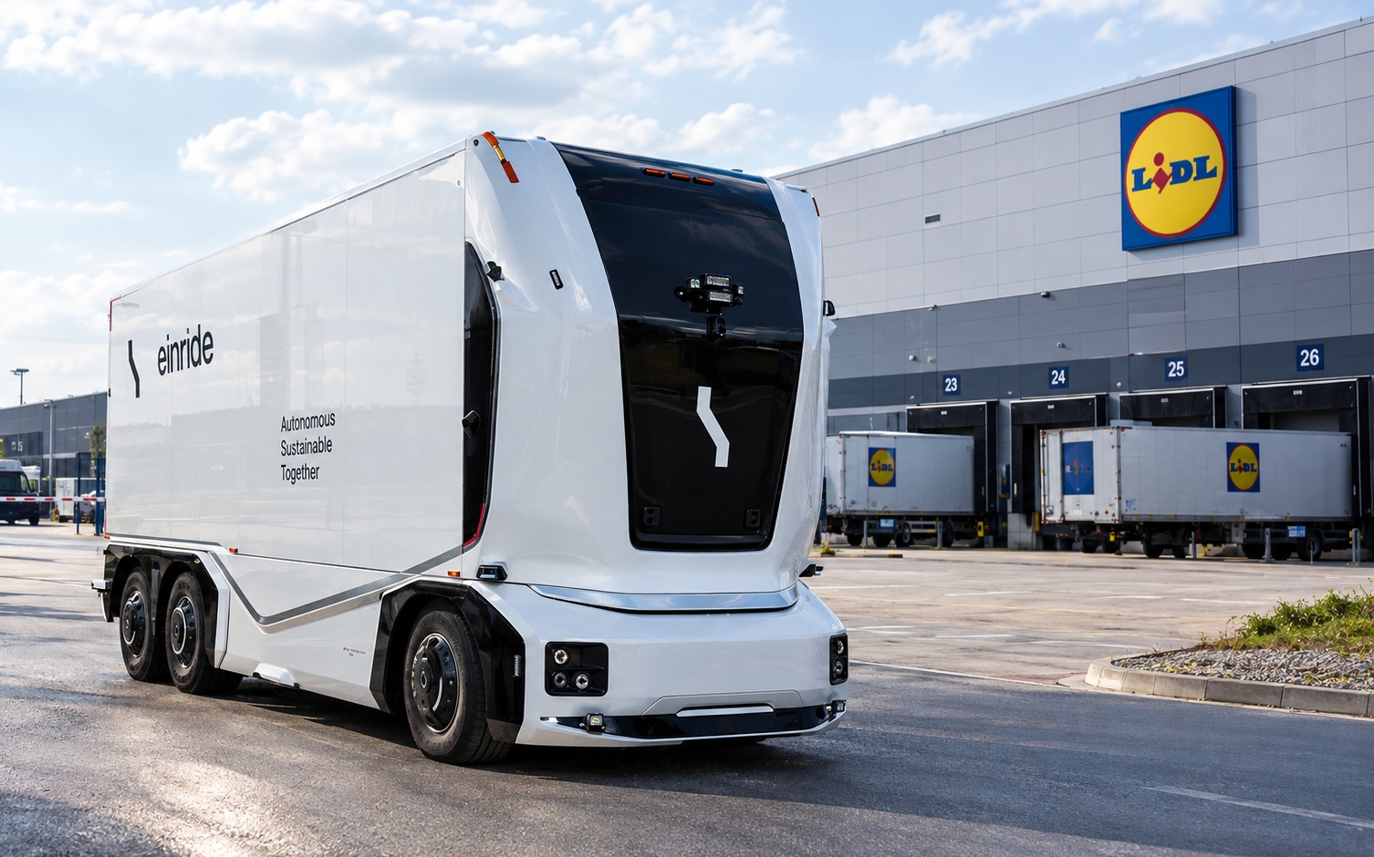 Kabinenloser autonomer Elektro-Lkw von Einride